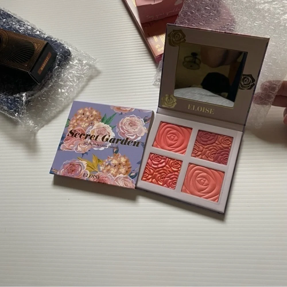 Beauty set of 3 Eloise Blush , Ace Beaute Lipstick, and Natasha Denona Eyeshadow